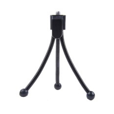Hitam Kecil Fleksibel Fleksibel Laba-laba Kaki Tripod untuk Kamera Kompak-Internasional