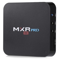 BLACK US PLUG MXR PRO RK3328 Quad-core Android 7.1 TV Box 4K 4GB DDR3 + 32GB eMMC - intl