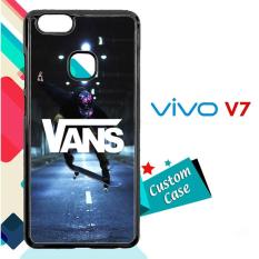Black Vans Off The Wall X5987 Casing HP Vivo V7 Custom Case Cover