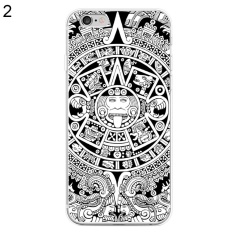 Bluelans® Misteri Mayan Panjang Count Case Cover untuk IPhone 5/5 S/SE (2 #) -Intl
