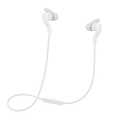 Bluetooth 4.1 Wireless Stereo Earphone Olahraga Headset Headphone (Putih)-Intl