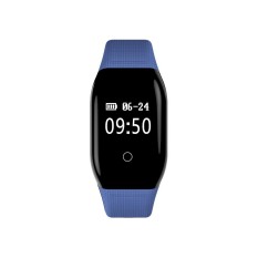 Bluetooth Jam Alarm Langkah Kaliber Kebugaran Pelacak Pengingat Pintar Tali Gelang-Internasional