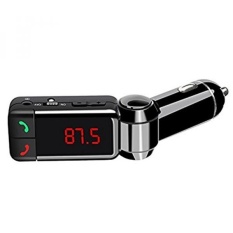Pemancar Bluetooth FM untuk Review Mobil, Jeoeus Nirkabel Dalam-Mobil Bluetooth Penerima, mobil MP3 Pemutar With Tangan Bebas Panggilan atau Ganda USB Pengisian Port untuk iPhone, ipad & Ponsel Pintar (5 V 2A)-Internasional
