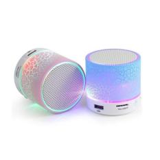 Bluetooth Speaker Portable Mini Colorful LED Light with FM Radio