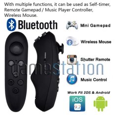 Bluetooth VR Case Remote Controller Wireless Gamepad Remote Controller Joystick for Samsung,iPhone,Tablet,Windows