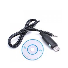BolehDeals 102,11 Cm Kabel Pemrograman USB + CD Driver Perangkat Lunak For Yaesu Vertex VX-5R