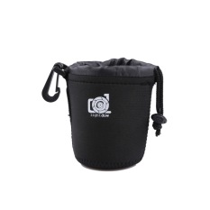 BolehDeals Lightdow DSLR Lembut Pelindung Lensa Kamera Bawaan Case Tas Kantong Ukuran S