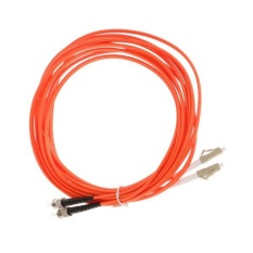Bolehdeals St untuk LC Multi Mode Double Serat Inti Optik Kabel Jumper Patch ST/LC 16ft-Intl