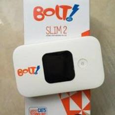 Bolt Huawei E5577 Modem Wifi Mifi 4G LTE 150Mbps Unlock 4G all GSM + By Pass Power - Putih