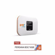 Bolt Modem Wifi 4G LTE Aquila Slim - Putih + kartu Perdana Bolt (BONUS AKTIVASI 32GB)