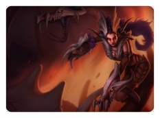 Boneclaw Shyvana Mouse Alas LOL Alas Mouse League Laptop Mouse Alas Termurah Permainan Alas Mouse Gamer Legenda Keyboard Mouse tikar-Internasional