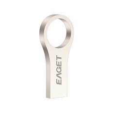 Brand EAGET USB 2.0 U9 8 GB Speed USB Silver Product Size is About 48.6 * 12 * 4.6 mm - intl