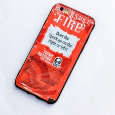 Brand New Taco Bell Saus Perlindungan Kasus Telepon Berkualitas Tinggi Soft TPU Case Cover untuk Apple IPhone 6/6 S-Intl