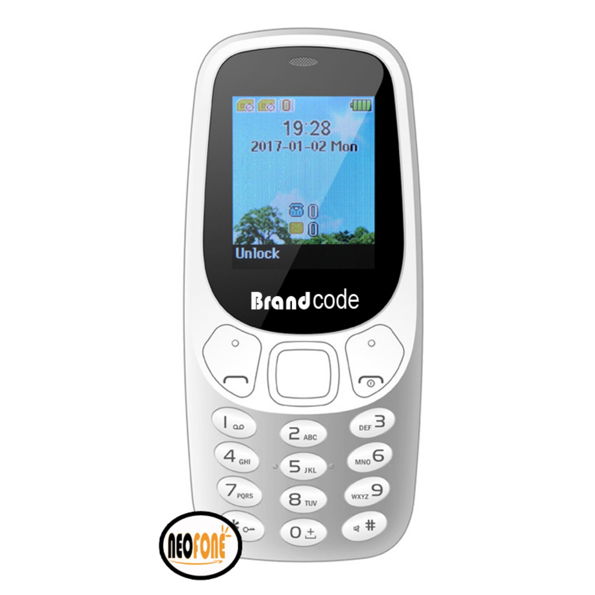 Brandcode B3310 Candybar - Dual Sim - Abu Abu