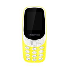 Brandcode B3310 Candybar Dual SIM - Yellow