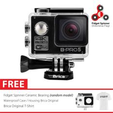 Brica B-PRO 5 Alpha Edition Version 2 AE2 4K WIFI Action Camera SpinIndo - Hitam