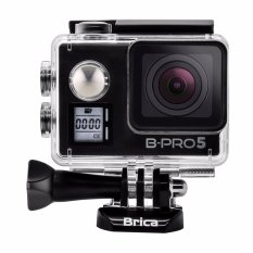 BRICA B-PRO 5 Alpha Edition Version 2 Mark IIs (AE2s) 4K WIFI Action Camera + 3 Way Monopod - Hitam