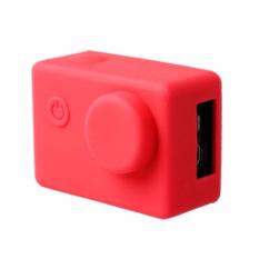 Brica B-PRO Alpha Edition (AE) Action Camera Silicone Case & Lens Cap - Merah