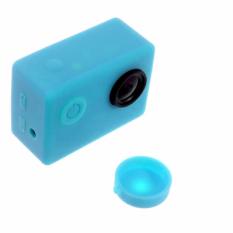 Brica B-PRO Alpha Edition (AE2s) Action Camera Silicone Case & Lens Cap - Biru