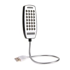 Terang 28 Memimpin Mini USB Yang Fleksibel Laptop PC Komputer Cahaya Lampu Meja For Membaca