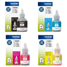 Brother Ink Bottle Full Set BT6000 BK & BT 5000 CMY (4 Tinta Botol)