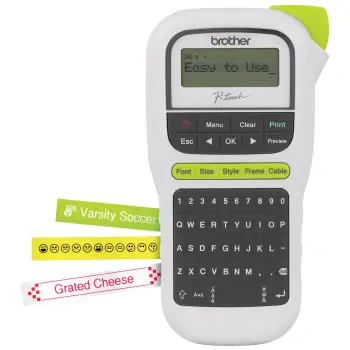 Brother Printer PT-H110 Easy, Portable Label Maker - Pembuat Label