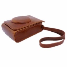 Kamera Coklat PU Kulit Kemasan Tas untuk Fuji XQ2 (Internasional)-Internasional