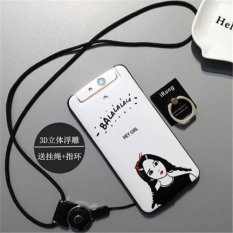 BUILDPHONE 3D Relief Silica Gel Soft Phone Case for OPPO N1 mini (Multicolor) - intl