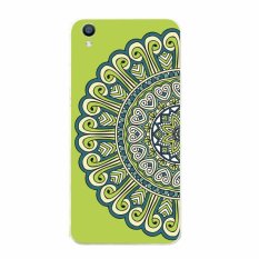 BUILDPHONE Plastic Hard Back Phone Case for OPPO R1001 with Tempered Glass Screen Guards (Multicolor) - intl