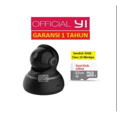 Bundle Xiaomi Yi Dome CCTV 1080 / 1080P International + Sandisk 32 GB