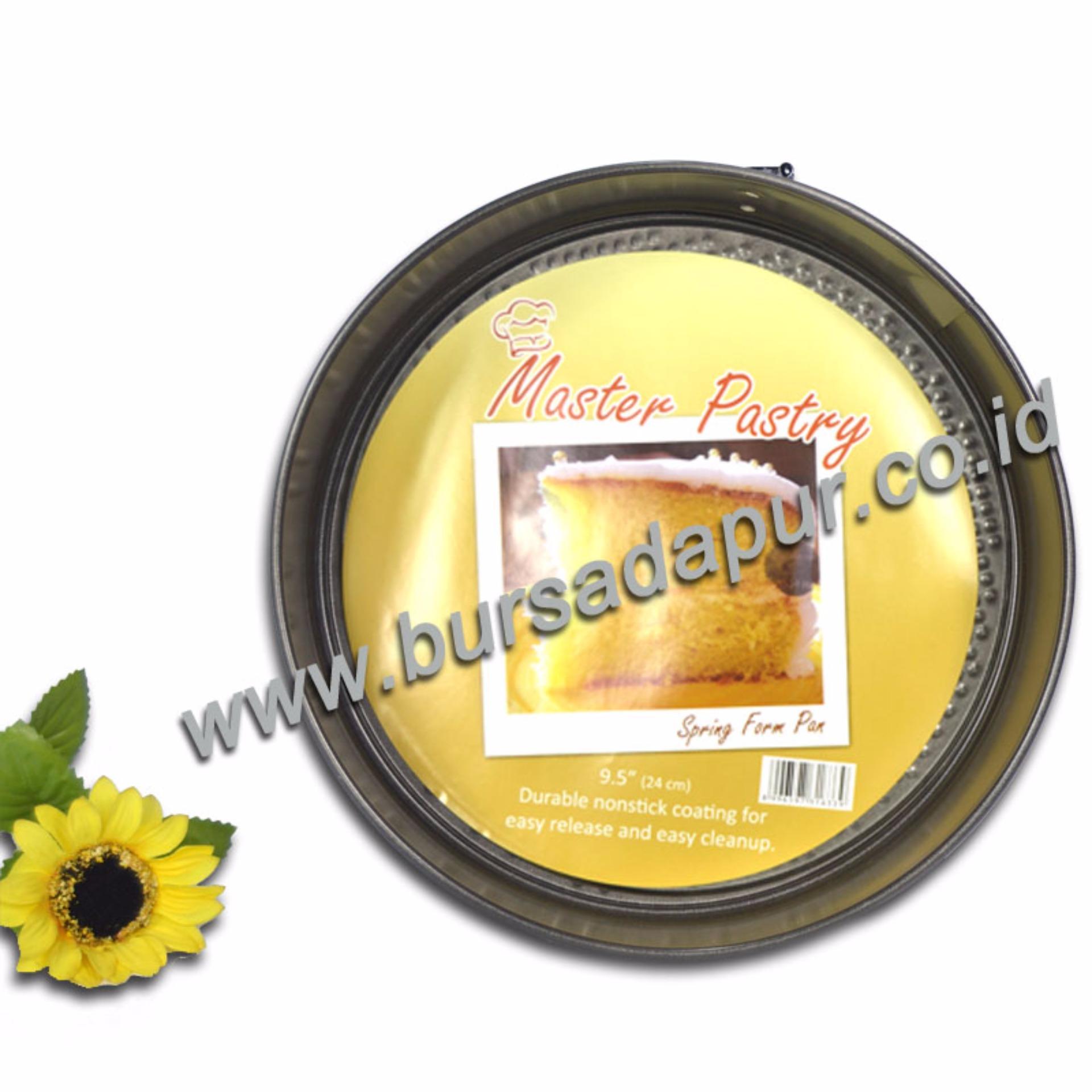 Bursa Dapur Master Pastry Non-Stick Spring Form 24 cm / Loyang Bulat /Loyang Bongkar Pasang