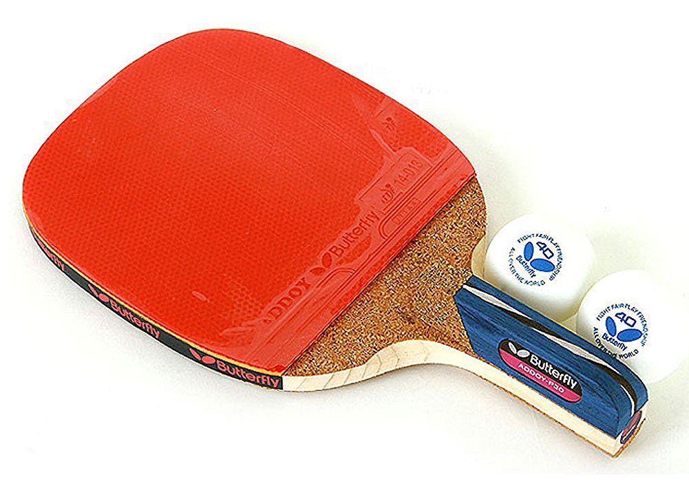 Butterfly Addoy P30 Table Tennis Racket Penholder Paddle Ping Pong