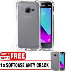 BUY 1 GET 1 Case Anti Shock / Anti Crack Elegant Softcase for Samsung Galaxy V2 / Galaxy J1 Mini Prime - White Clear