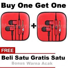 . Buy One Get One Xiaomi Piston 2 Earphone Big Bass Piston Mi 2nd Generation Handsfree/Headset - Fun Colour Random