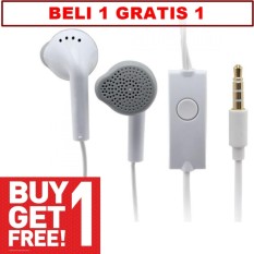BUY1 GET 1 Samsung Handsfree Headset Headphone J1/J1ACE Original Headphones With Deep Bass And Music Equalizer - BELI 1 GRATIS 1