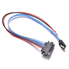 Buytra PI SATA Kabel HDD Konektor dengan Power Supply Port
