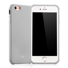 BYT Silicon Layar Bingkai Pelindung untuk Apple IPhone 6/6 S 4.7 Inci (Abu-abu)