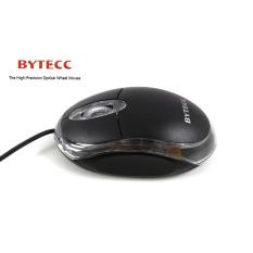 BYTECC ORIGINAL USB WIRED KABEL OPTICAL MOUSE MINI HITAM BLACK