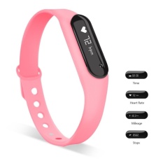 C6 Gelang Heart Rate Monitor Smart Jam Bluetooth WaterproofSports Smart Gelang untuk IOS dan Android-Intl