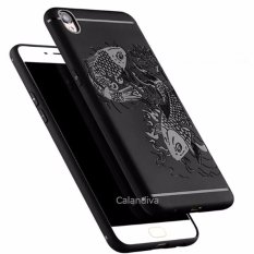 Calandiva Fish Slim Hybrid Case for Oppo F1 Plus / R9 (5.5 inch) - Hitam