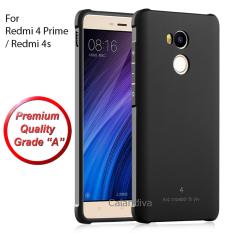 Calandiva Shockproof Hybrid Premium Grade A Softcase for Xiaomi Redmi 4 Prime, Redmi 4s,Redmi 4 Pro (flash kiri) - Hitam