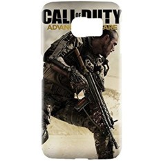 Call Of Duty: Warfare Atlas Limited Edition Game Snap On Plastik Case Cover Kompatibel dengan Samsung Galaxy S6 GS6-Intl