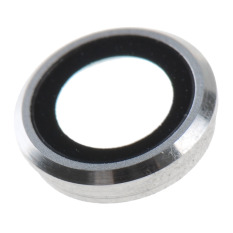 Cincin Lingkaran Pelindung Lensa Kamera + Golongan + Flash untuk IPhone 6 11.94 Cm (putih)-