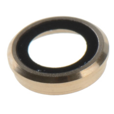 Pelindung Lensa Kamera Ring Lingkaran + Bracket + Flash untuk IPhone 6 PLUS 5.5
