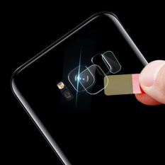 Lensa Kamera + Flash Film Pelindung untuk Samsung S8 Kaca Tempa Bening Guard-Intl
