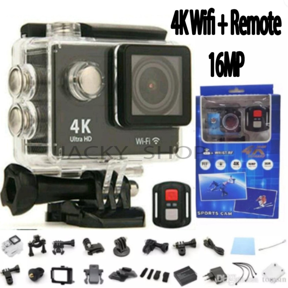 Kogan Camera Sportcam 4k Ultra HD 16mp Wifi Free Remote Control Shutter Bluetooth Camera Ultra HD.