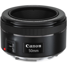 Canon EF 50mm f/1.8 STM - Hitam