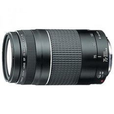 Canon EF 75-300 Mm F/4-5.6 III Zoom Potret Jarak Jauh Lensa untuk Kamera Canon SLR-Intl