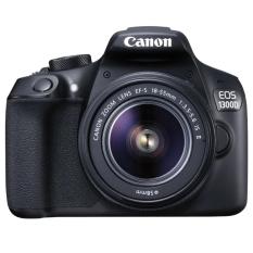 Canon EOS 1300d Kit 18-55 IS II - 18 MP - Hitam
