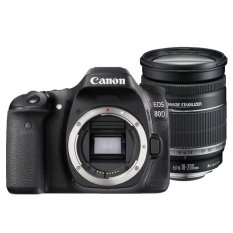 Canon EOS 80D Kit 18-200mm IS WiFi - Hitam